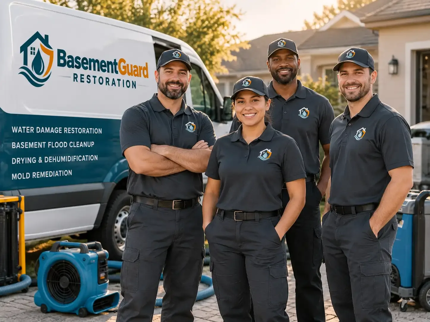 Basement Water Damage Restoration company in Ambia, IN